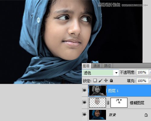 Photoshop给偏暗人物提亮美白效果,PS教程,16xx8.com教程网
