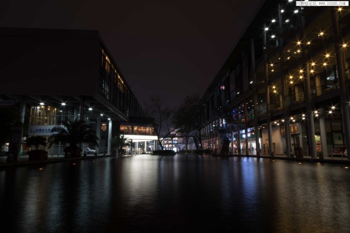 夜景效果，用PS制作浪漫梦幻的城市夜景照片