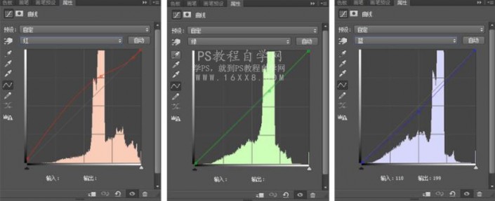 金色效果，用PS把人像调成高级的玫瑰金色