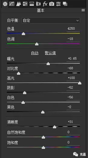 雪白色调，用PS调出时尚人像雪白色调