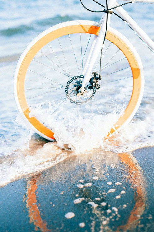 LR调色，沙滩自行车调色实例