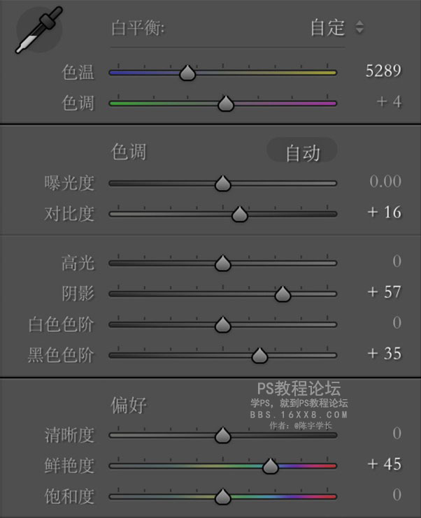 物品调色，教你调夏日清新色调教程