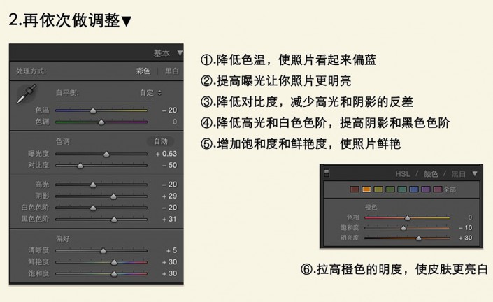 LR日系调色，手机照片调出日系风格调色教程