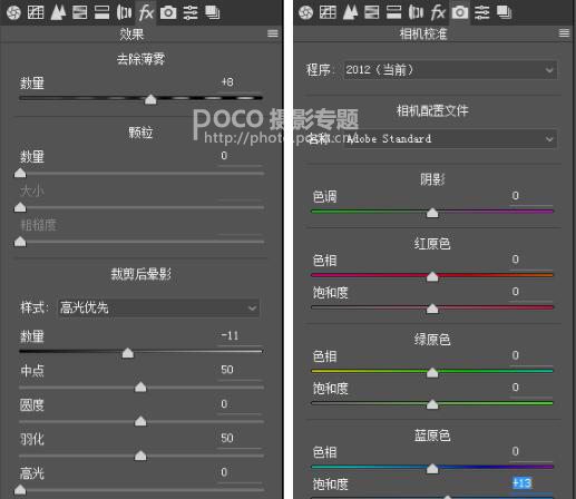 冷色调，调出阴郁蓝冷色人像效果