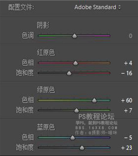 LR调色教程，冷色人像后期调色分享