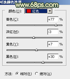 暖色调，调出昏暗风格的暖色效果