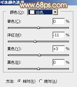 ps调出照片淡粉色调教程