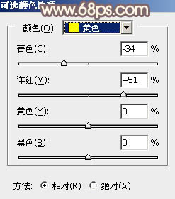 Photoshop打造漂亮的红褐色树林人物图片