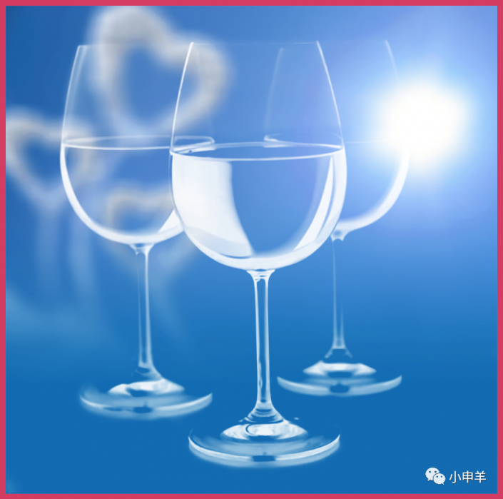 抠玻璃，在PS中抠出透明的玻璃酒杯