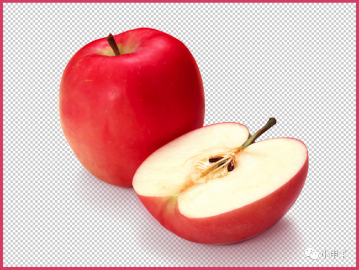 抠苹果：在Photoshop中抠出带有阴影的苹果