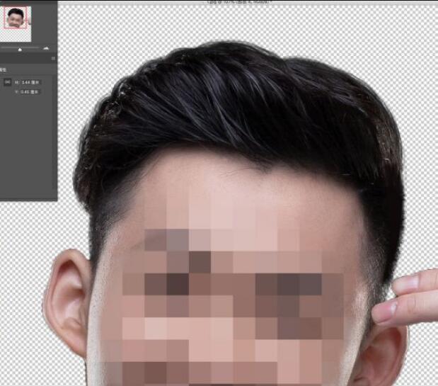 抠头发：用Photoshop把黑色背景下的黑色头发轻松抠出