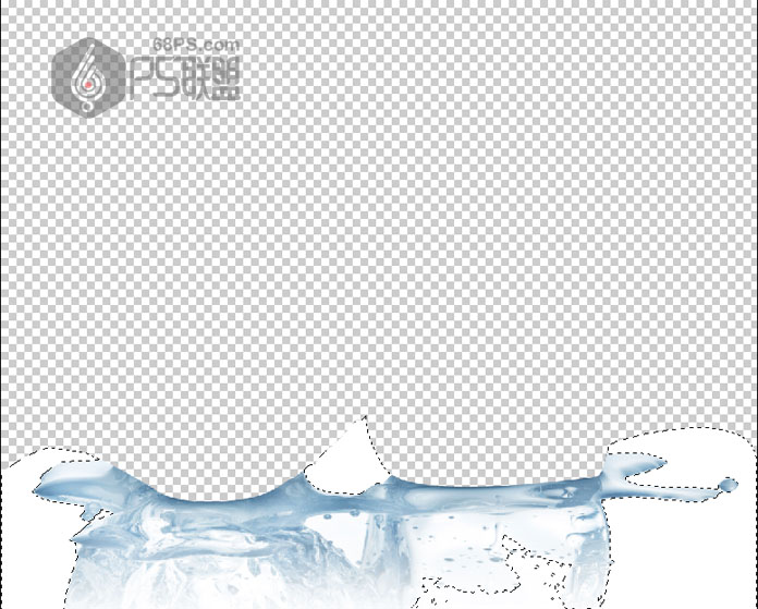 抠冰块，用PS快速抠出透明的冰块