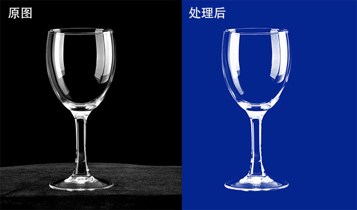 抠玻璃：抠透明红酒酒杯教程