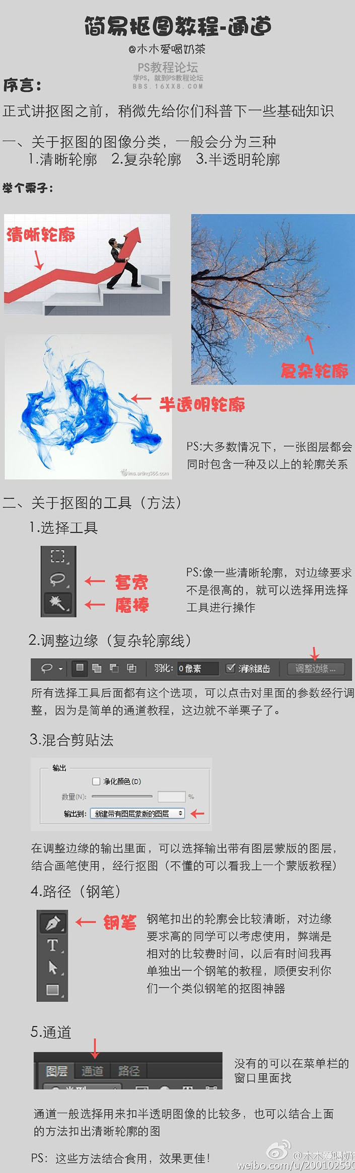 通道抠图：教大家怎么抠出纸上的文字