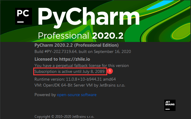 pycharm激活码成功激活