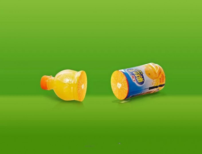 创意合成：用Photoshop合成独具匠心的橙子饮料创作作品