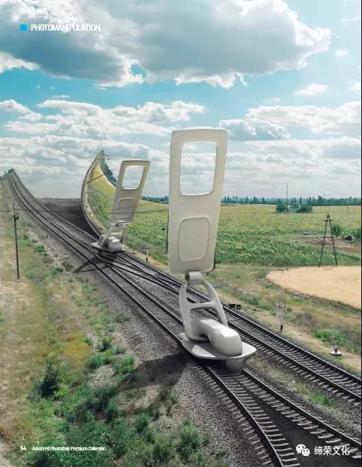 创意合成：用Photoshop创建超现实的铁轨