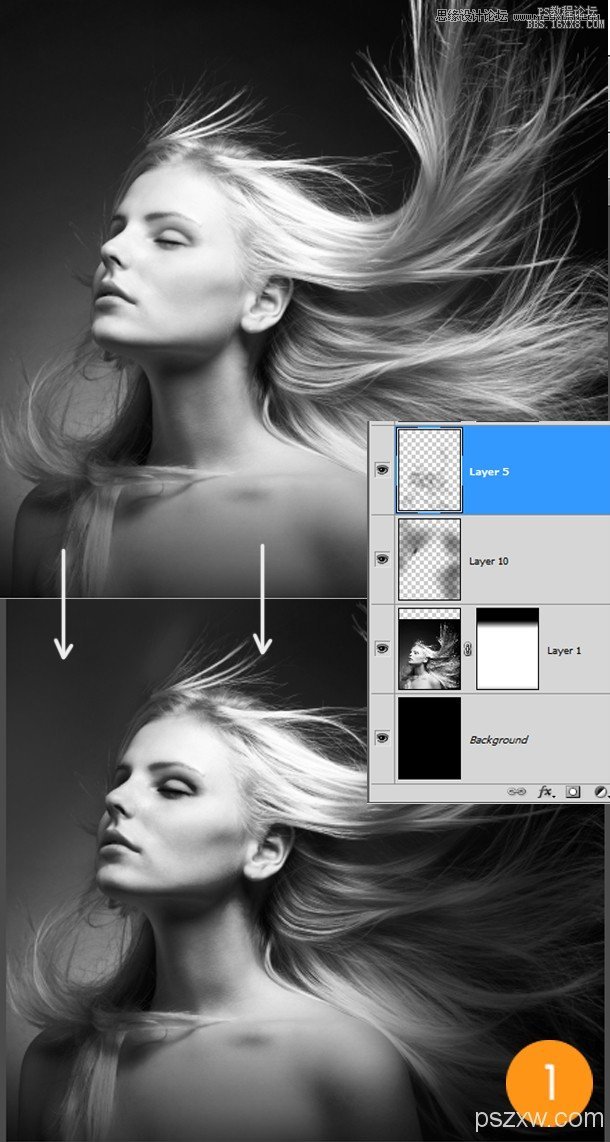 Photoshop合成创意风格的梦幻天使,PS教程,16xx8.com教程网
