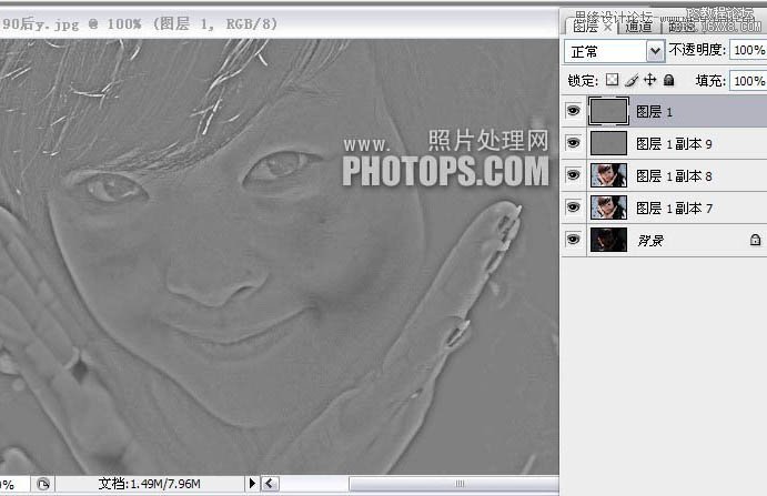 Photoshop给严重偏暗的人像照片调亮,PS教程,16xx8.com教程网