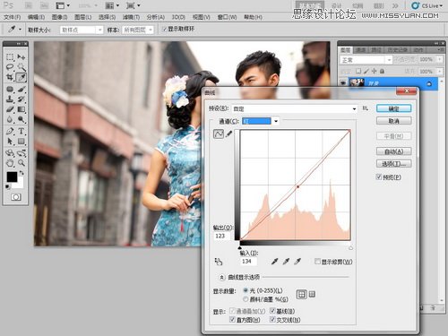 Photoshop后期用液化滤镜给照片变形人物修正,PS教程,16xx8.com教程网