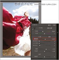 Photoshop修复外景曝光过度的婚纱照片,PS教程,16xx8.com教程网