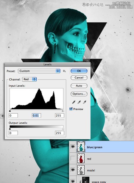 Photoshop合成时尚立体效果的个性海报,PS教程,16xx8.com教程网