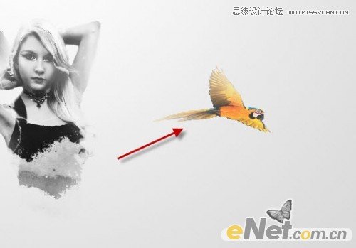 Photoshop打造梦幻光影效果的美女海报教程,PS教程,16xx8.com教程网