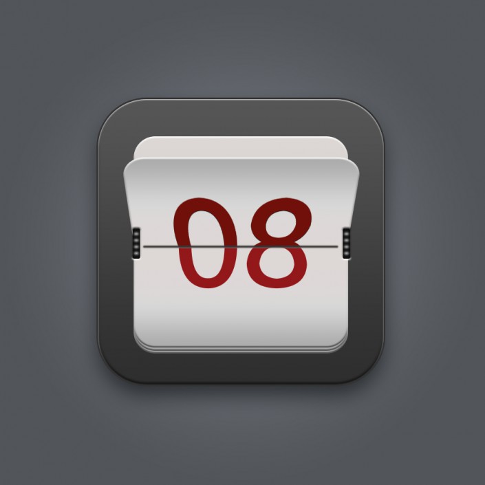 日历图标：设计日历主题UI图标教程
