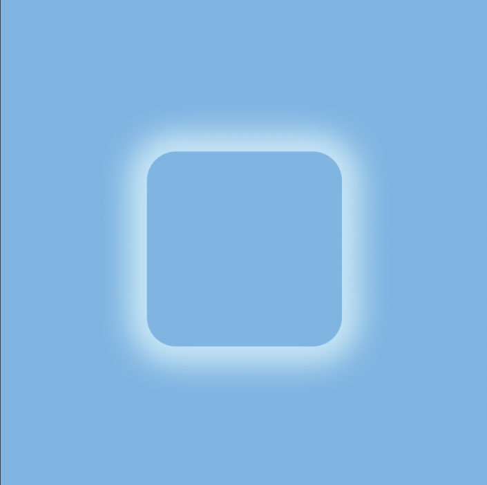 UI图标，设计一个蓝色ICON按钮图标教程