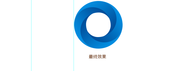 LOGO教程，教你画个四分环图标