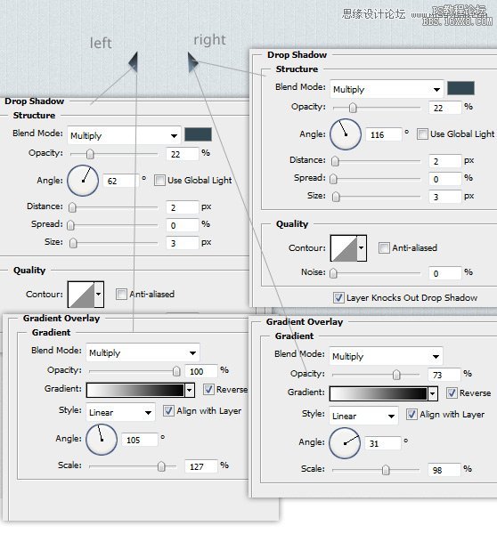 Photoshop设计简洁大方的网页界面,PS教程,16xx8.com教程网