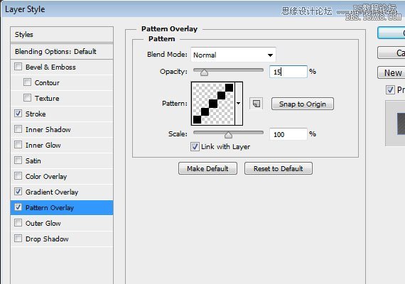 Photoshop绘制缝线效果的社交图标教程,PS教程,16xx8.com教程网