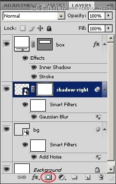 Photoshop中创建内容盒阴影效果,PS教程,16xx8.com教程网