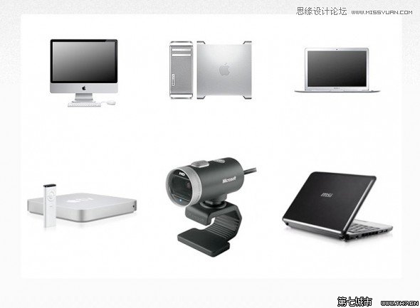 Photoshop设计时尚风格数码科技电子商务网站,PS教程,th7.cn