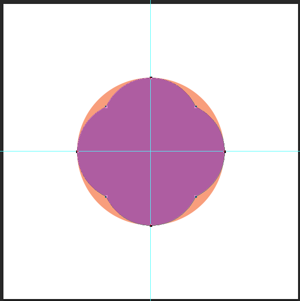 四分环，用PS制作一个简单的四分环图标