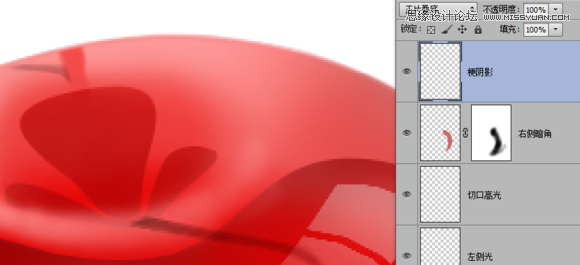 Photoshop鼠绘晶莹剔透的红樱桃教程