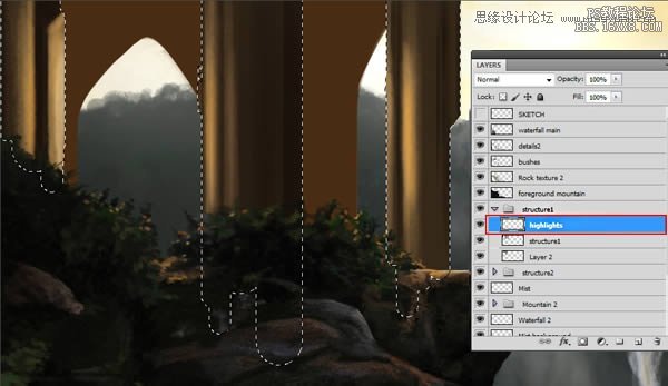 Photoshop绘制中土世界场景教程,PS教程,16xx8.com教程网