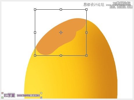 Photoshop鼠绘可口的金色芒果教程,PS教程,16xx8.com教程网