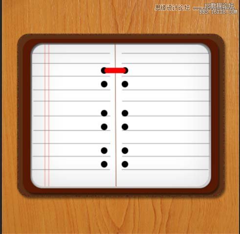 Photoshop绘制像素完美的笔记本图标,PS教程,16xx8.com教程网