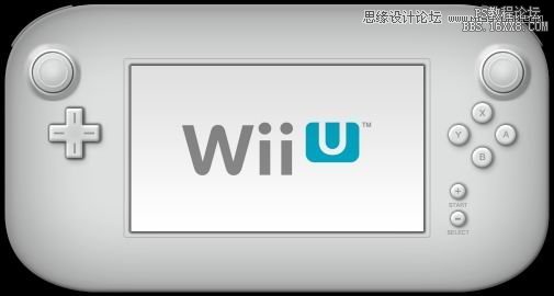 Photoshop绘制任天堂Wii游戏手柄,PS教程,16xx8.com教程网