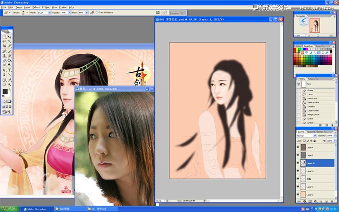 Photoshop绘制卡通风格的游戏主人公,PS教程,16xx8.com教程网