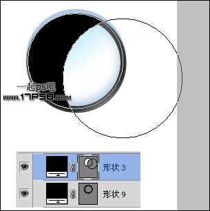 放大镜 图标 ps教程 图层样式