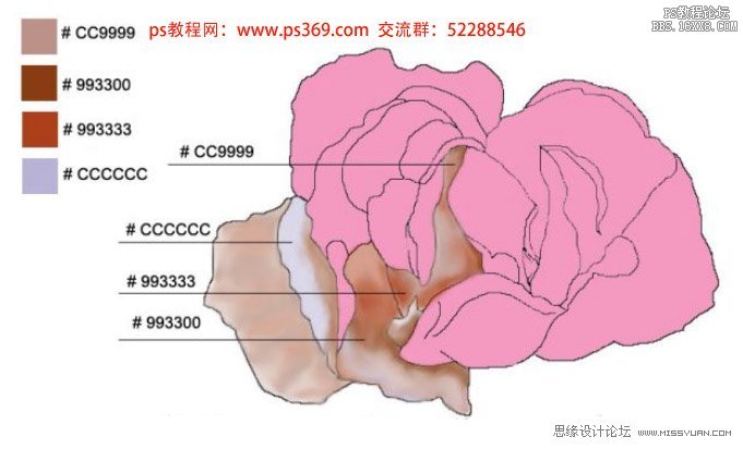 Photoshop绘制母亲节康乃馨教程,PS教程,思缘教程网