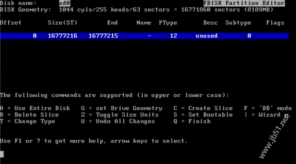 FreeBSD 8.0安装教程