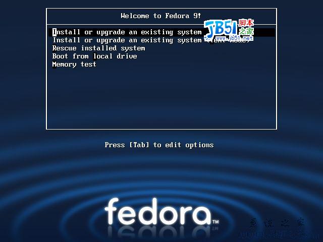 Fedora 9.0 系统安装教程详细图解