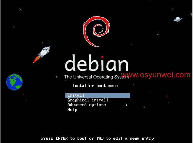 Debian 6.0.5 系统安装图解教程