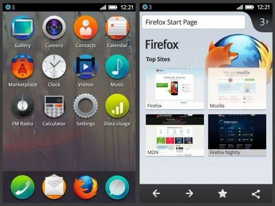 火狐Firefox OS 1.2 正式发布，增25项新特性