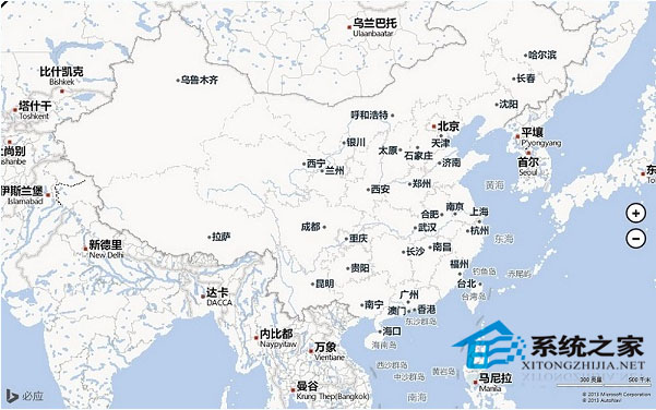 如何将Win8自带地图程序改成中文