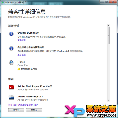 微软Windows8.1软件兼容性检测