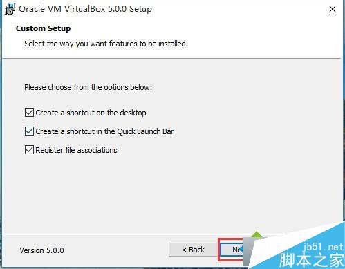在win10上安装VirtualBox虚拟机的步骤5